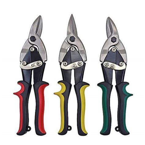 tin snips to cut sheet metal|sheet metal snips home depot.